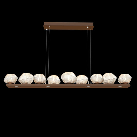 Mesa 12 Light 59" Wide LED Linear Chandelier - 3000K