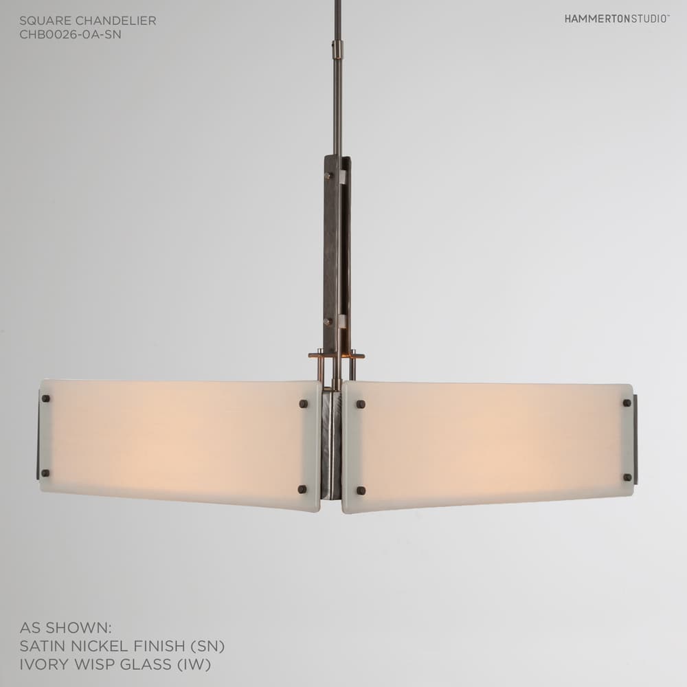 Urban Loft 24" Wide Artisan Crafted Chandelier with Hand Textured Glass