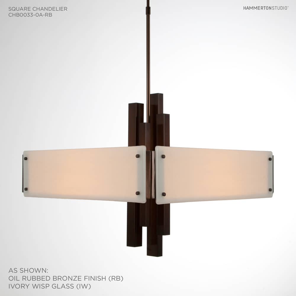 Carlyle 24" Wide Artisan Crafted Chandelier with Hand Textured Glass