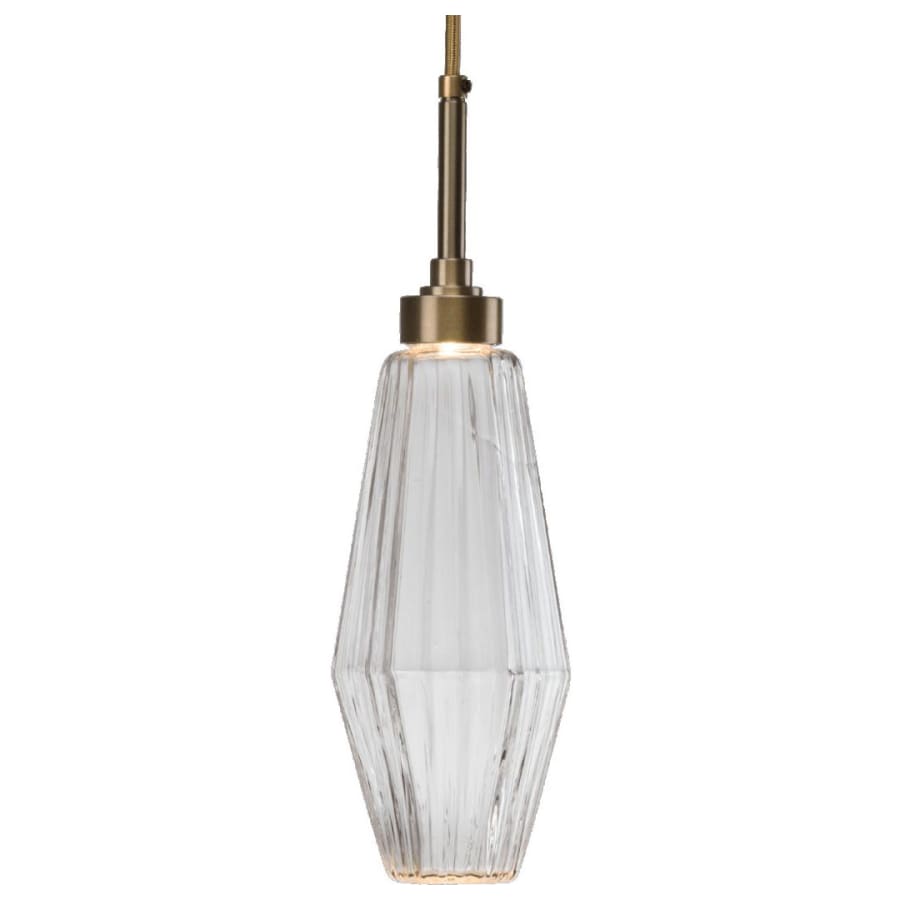 Hammerton Studio Aalto 67" Wide Artisan Crafted Geometric Optic Glass 10 Light Linear Chandelier