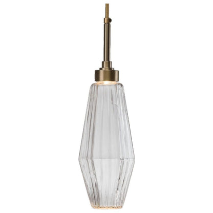 Hammerton Studio Aalto 27" Wide Artisan Crafted Geometric Optic Glass 9 Light Pendant