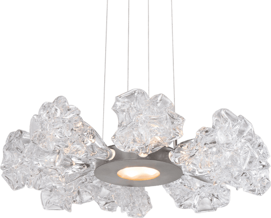 Blossom 12 Light 23" Wide LED Ring Chandelier