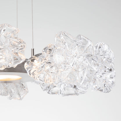 Blossom 12 Light 23" Wide LED Ring Chandelier