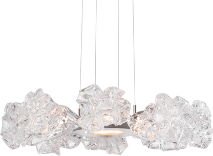 Blossom 12 Light 23" Wide LED Ring Chandelier
