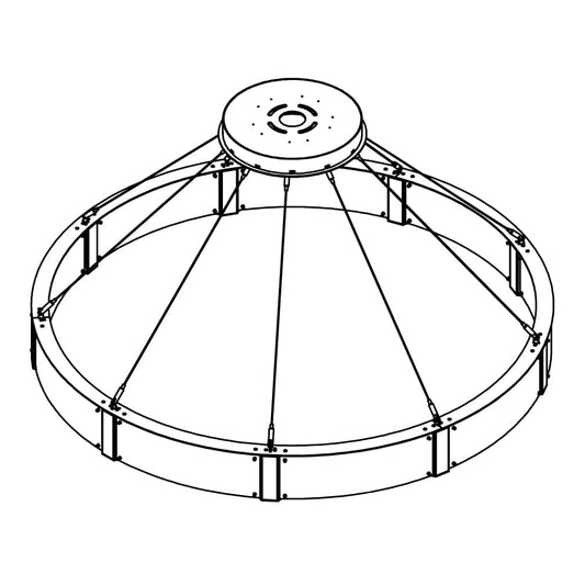 Parallel 60" Wide Artisan Crafted LED Chandelier with Hand Textured Glass