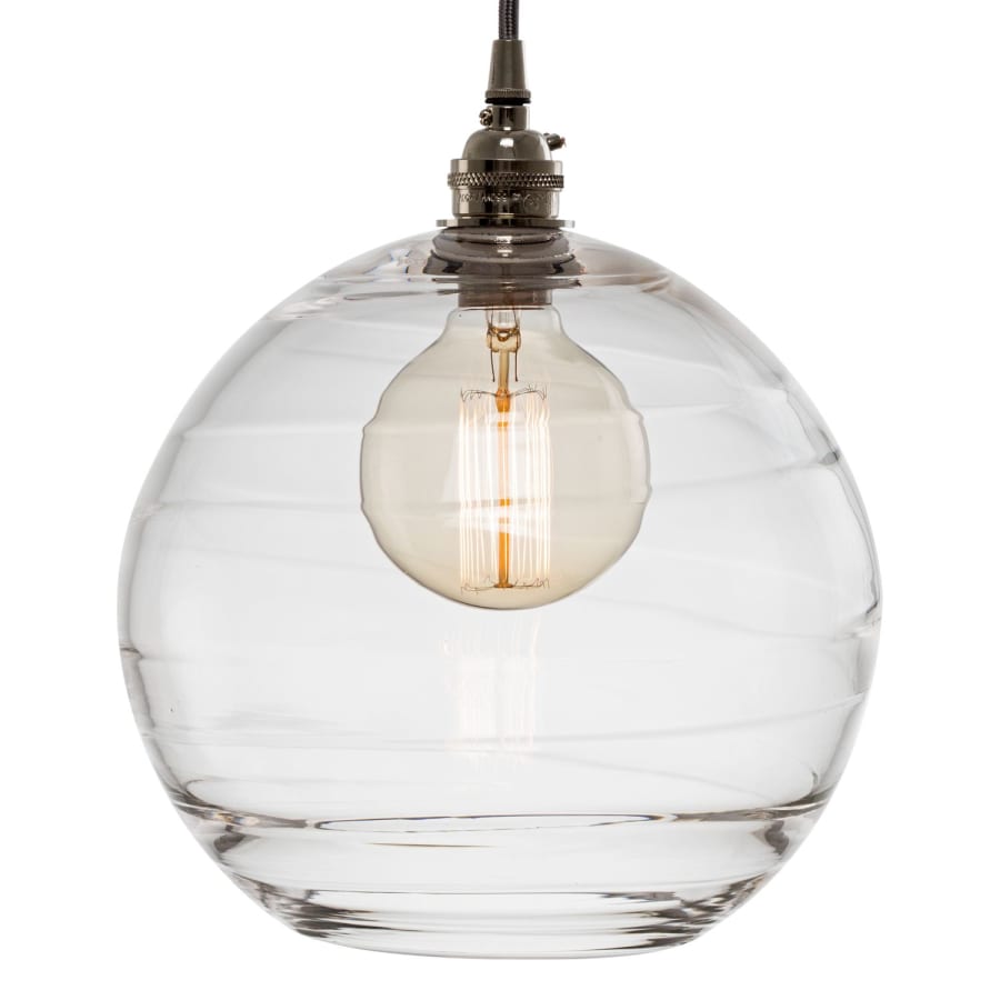 Hammerton Studio Misto 31" Wide Artisan Crafted Optic Glass 9 Light Pendant