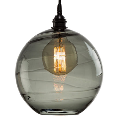 Terra 37" Wide Artisan Crafted Optic Glass 11 Light Pendant