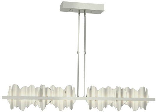 Hildene 51.9" Sterling & Sterling Long LED Pendant