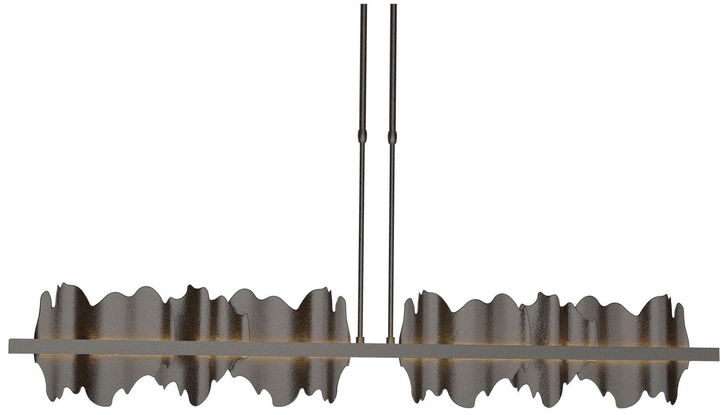 Hildene 51.9"W Oil Rubbed Bronze Long LED Pendant