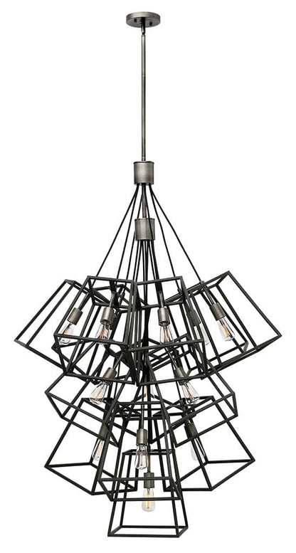 13 Light Large Multi Light Pendant from the Fulton Collection