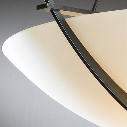 Hubbardton Forge Aegis 5 Light 32" Wide Chandelier