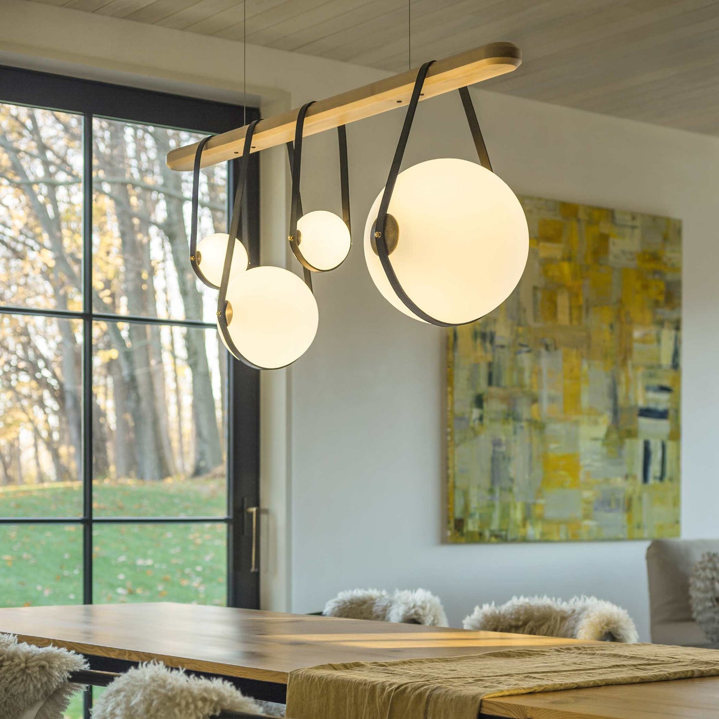 Derby 52" Wide LED Linear Chandelier