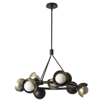 Hubbardton Forge Brooklyn 9 Light 32" Wide Pendant