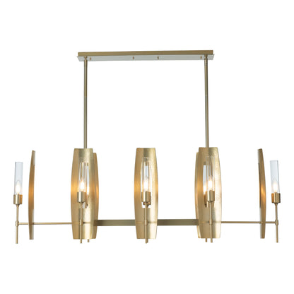 Passage 8 Light 52" Wide Taper Candle Linear Pendant