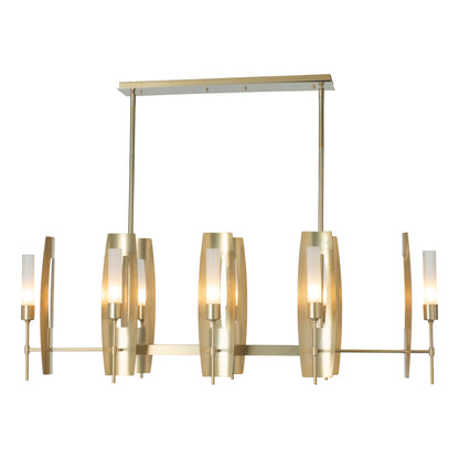 Passage 8 Light 52" Wide Taper Candle Linear Pendant
