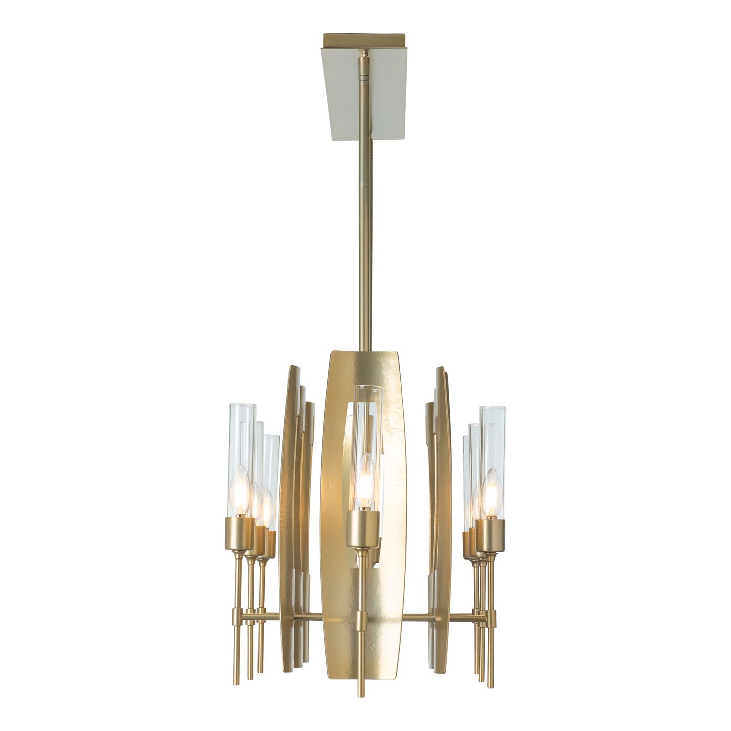 Passage 8 Light 52" Wide Taper Candle Linear Pendant