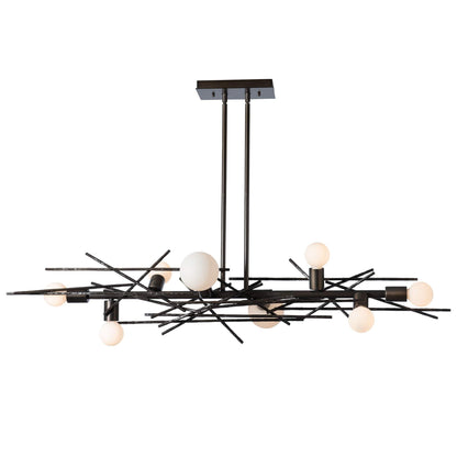 Brindille 8 Light 54" Wide LED Abstract Linear Pendant