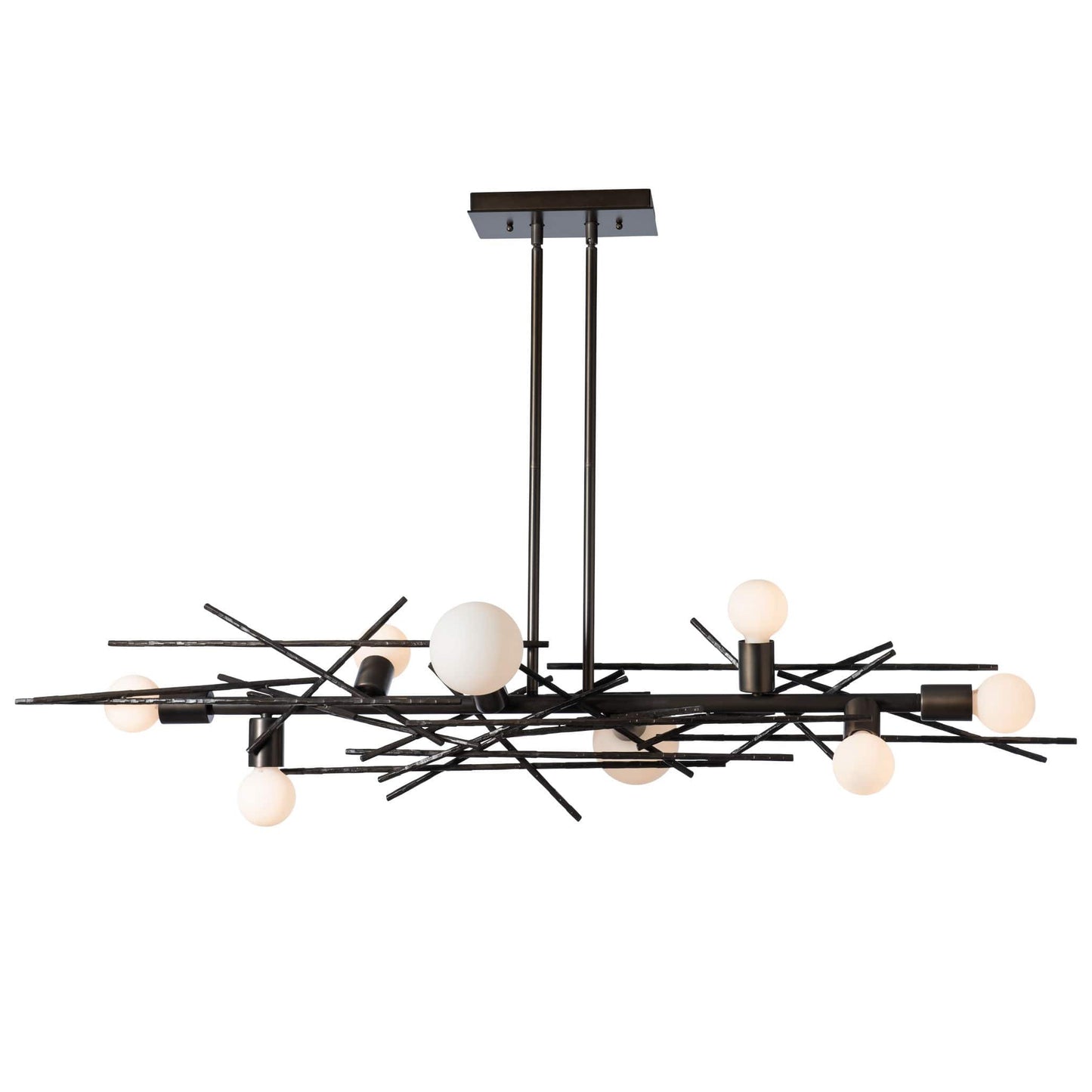 Brindille 8 Light 54" Wide LED Abstract Linear Pendant