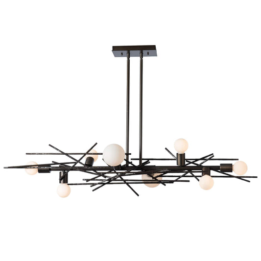 Brindille 8 Light 54" Wide LED Abstract Linear Pendant