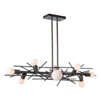 Brindille 8 Light 54" Wide LED Abstract Linear Pendant