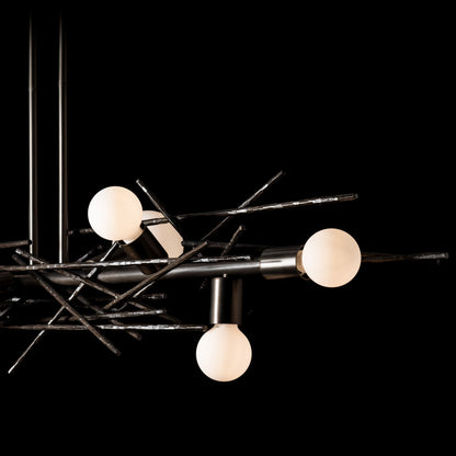 Brindille 8 Light 54" Wide LED Abstract Linear Pendant