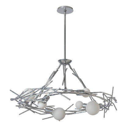 Hubbardton Forge Brindille 6 Light 37" Wide LED Abstract Pendant