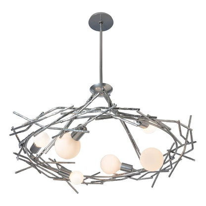 Hubbardton Forge Brindille 6 Light 37" Wide LED Abstract Pendant