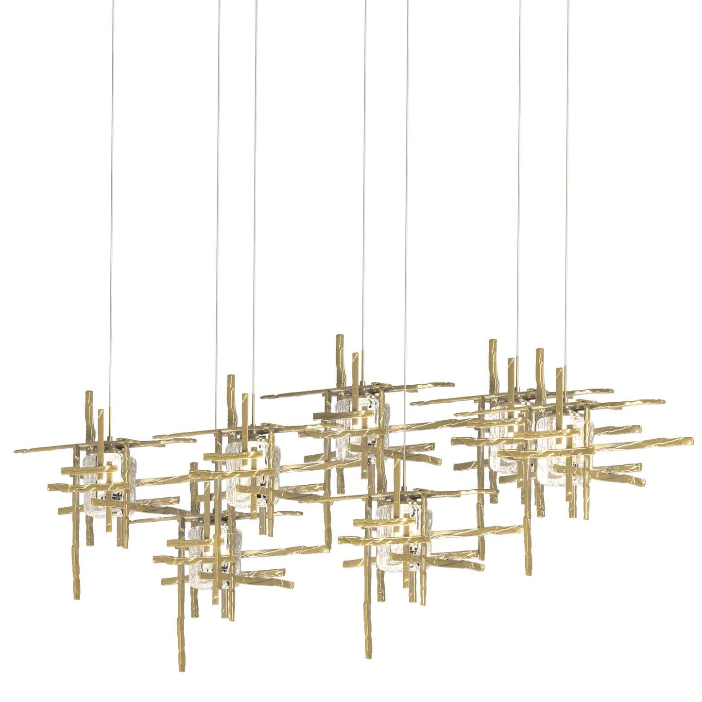 Tura 7 Light 54" Wide Linear Pendant