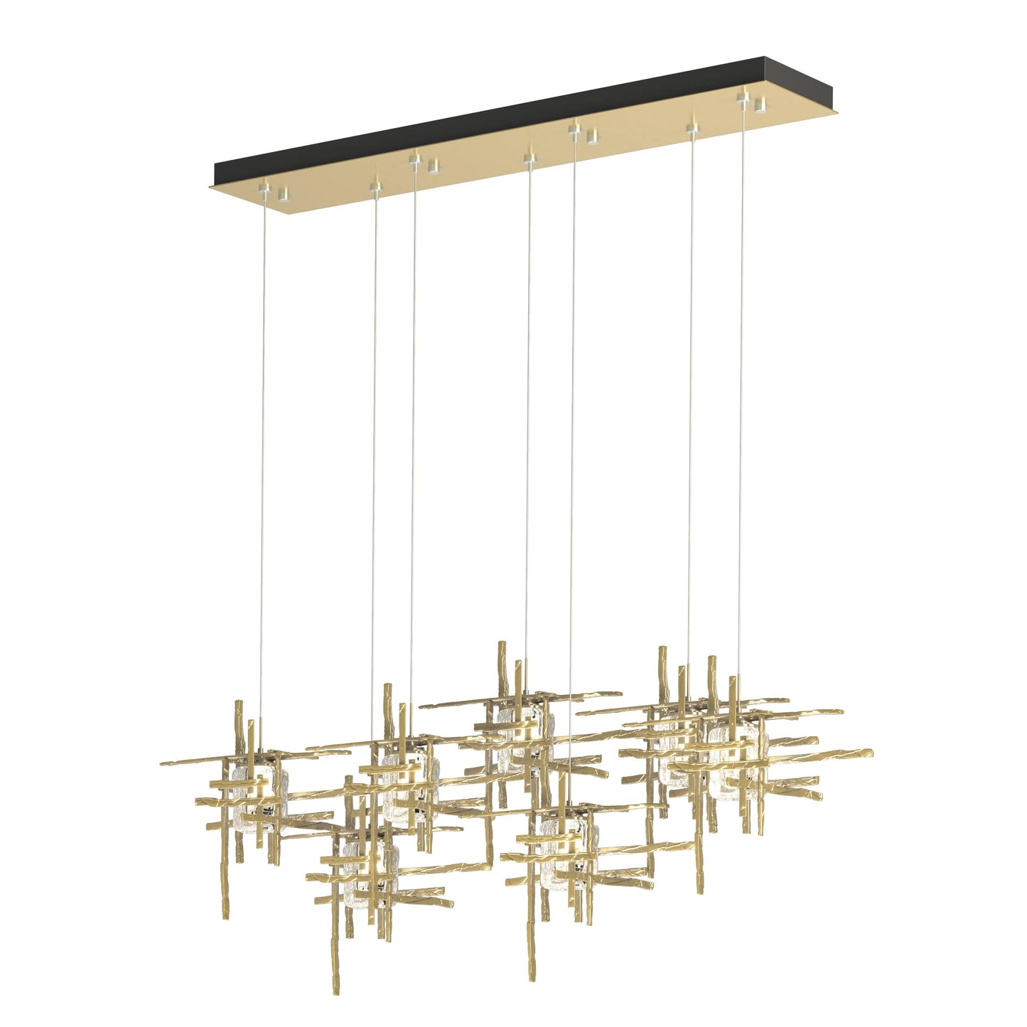 Tura 7 Light 54" Wide Linear Pendant
