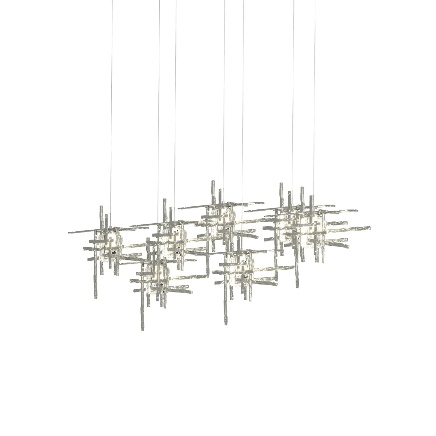 Tura 7 Light 54" Wide Linear Pendant