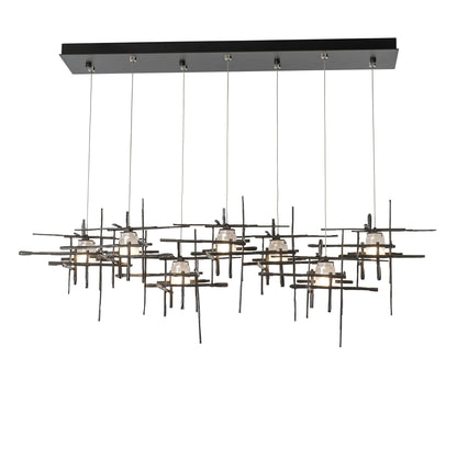 Tura 7 Light 54" Wide Linear Pendant
