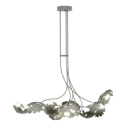 Hubbardton Forge Pangea 6 Light 48" Wide Abstract Linear Pendant