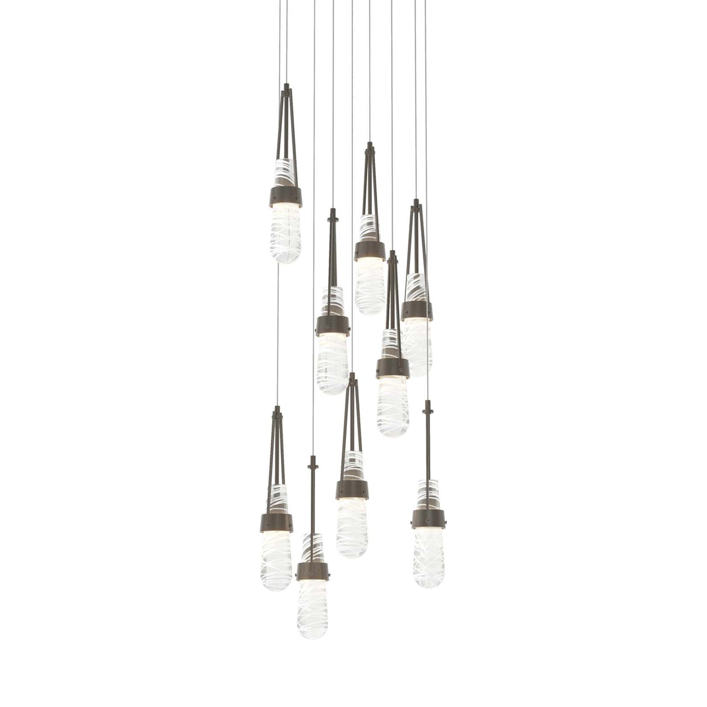 Link 9 Light 21" Wide Multi Light Pendant