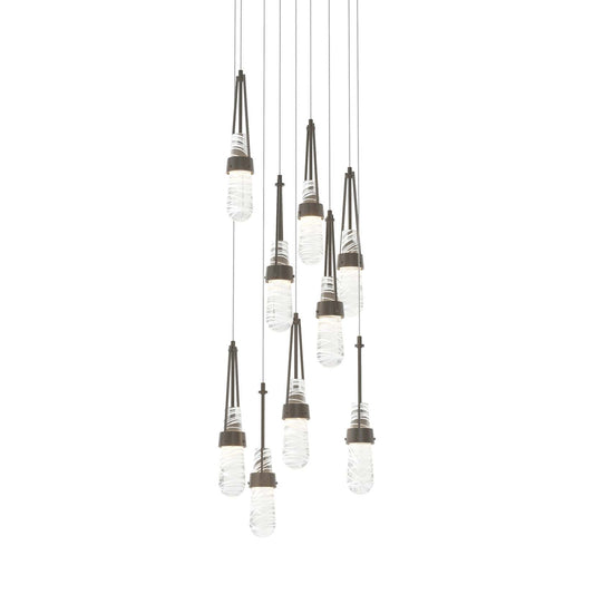 Link 9 Light 21" Wide Multi Light Pendant