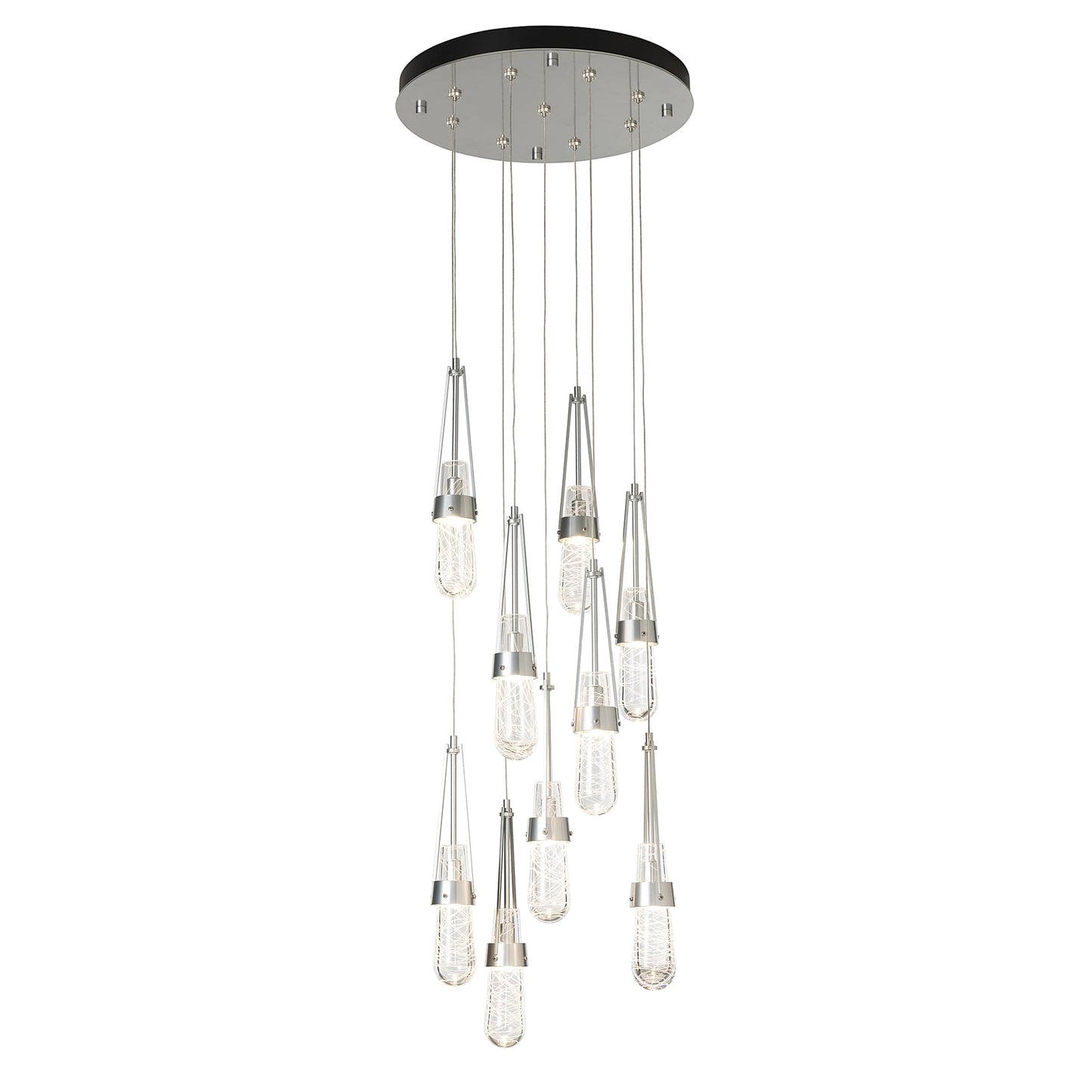 Link 9 Light 21" Wide Multi Light Pendant