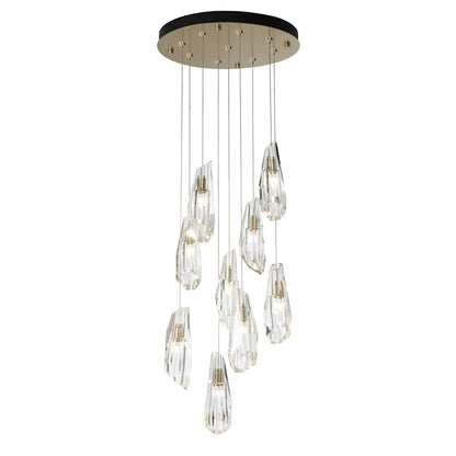 Hubbardton Forge Luma 9 Light 21" Wide Multi Light Pendant