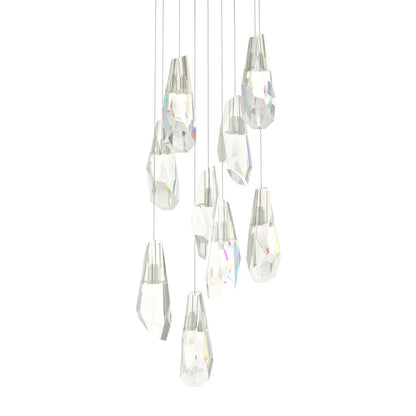 Hubbardton Forge Luma 9 Light 21" Wide Multi Light Pendant