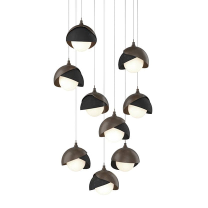 Hubbardton Forge Brooklyn 9 Light 21" Wide Suspension Multi Light Pendant