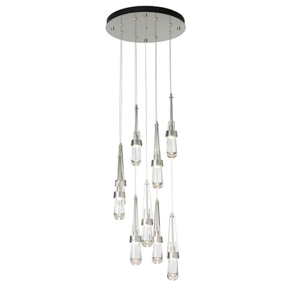 Hubbardton Forge Link 9 Light 21" Wide Multi Light Pendant