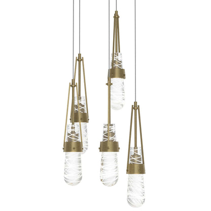 Link 5 Light 13" Wide Multi Light Pendant