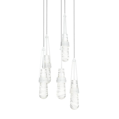 Hubbardton Forge Link 5 Light 13" Wide Multi Light Pendant