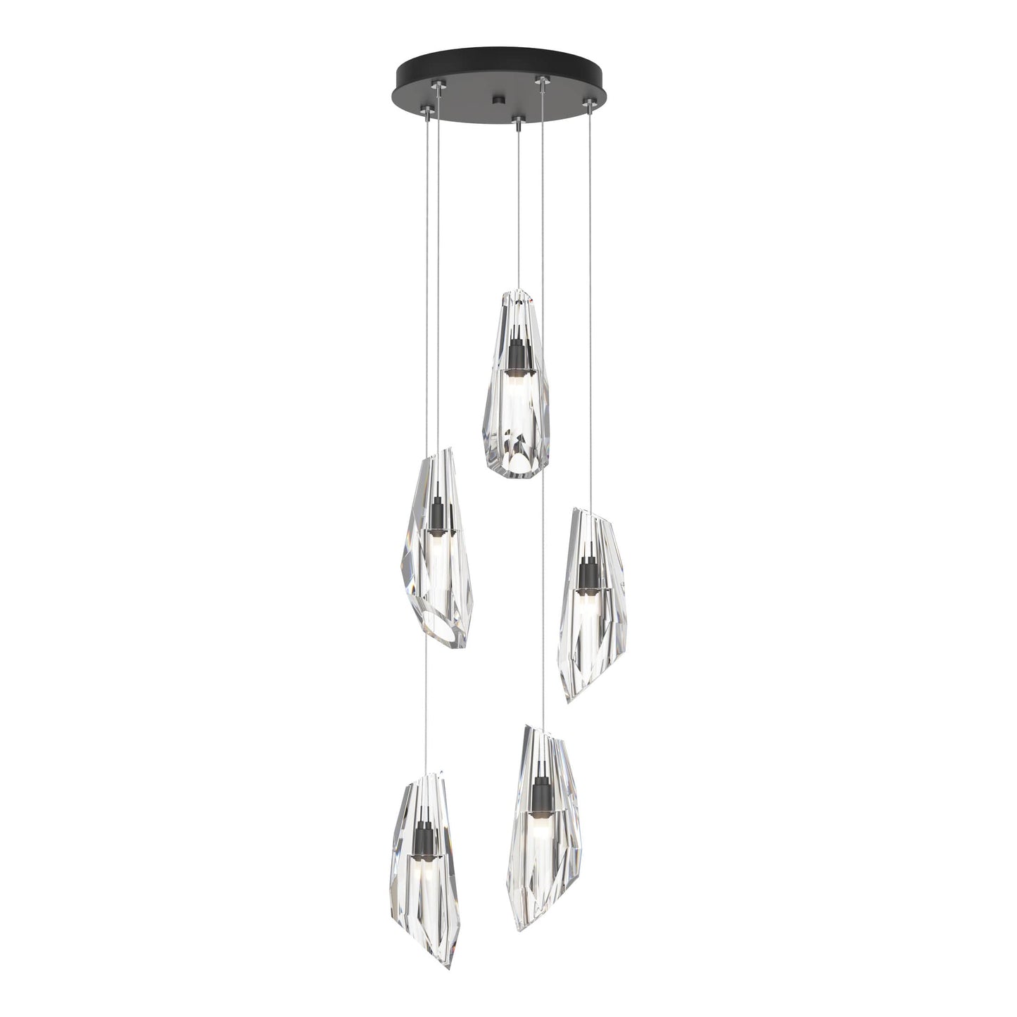 Luma 5 Light 15" Wide Crystal Multi Light Pendant