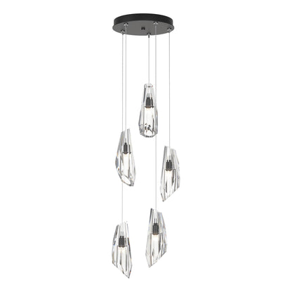 Luma 5 Light 15" Wide Crystal Multi Light Pendant