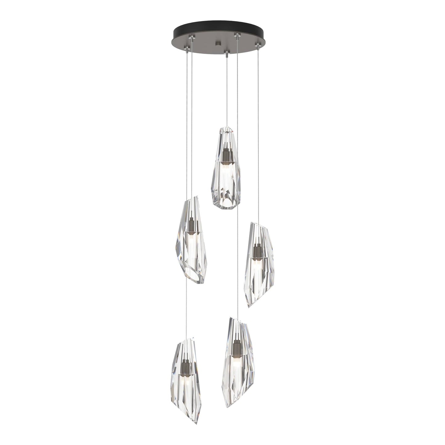 Luma 5 Light 15" Wide Crystal Multi Light Pendant