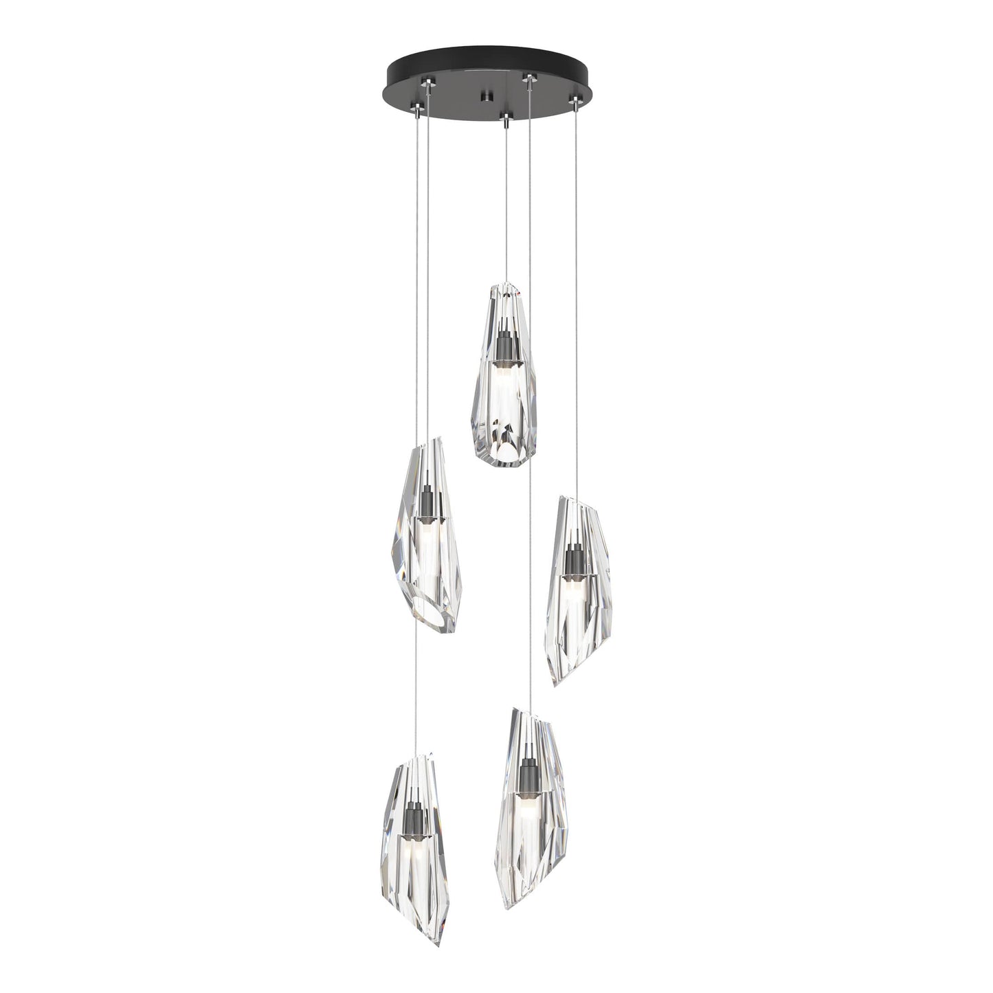Luma 5 Light 15" Wide Crystal Multi Light Pendant