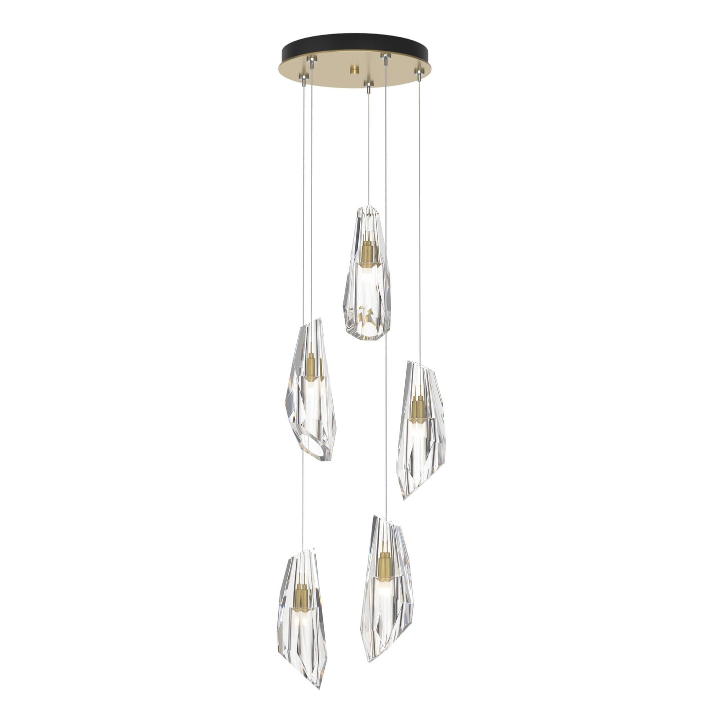 Luma 5 Light 15" Wide Crystal Multi Light Pendant