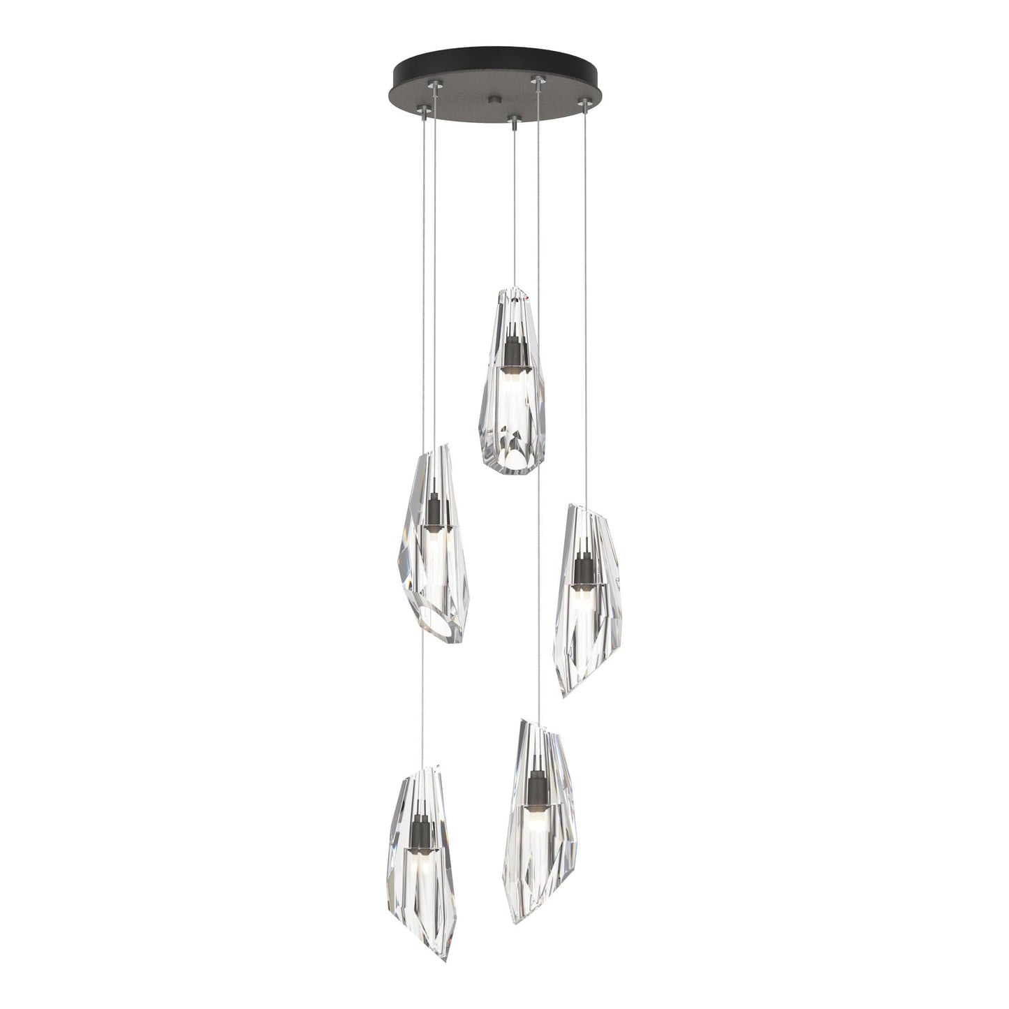 Luma 5 Light 15" Wide Crystal Multi Light Pendant