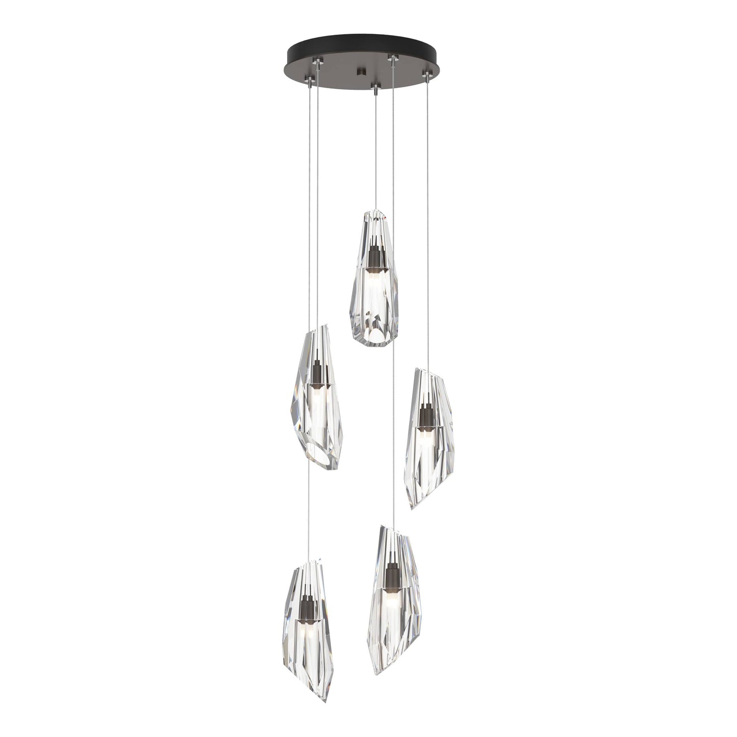 Luma 5 Light 15" Wide Crystal Multi Light Pendant