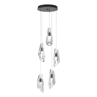 Luma 5 Light 15" Wide Crystal Multi Light Pendant
