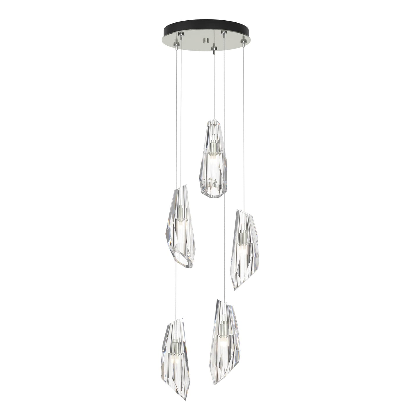 Luma 5 Light 15" Wide Crystal Multi Light Pendant